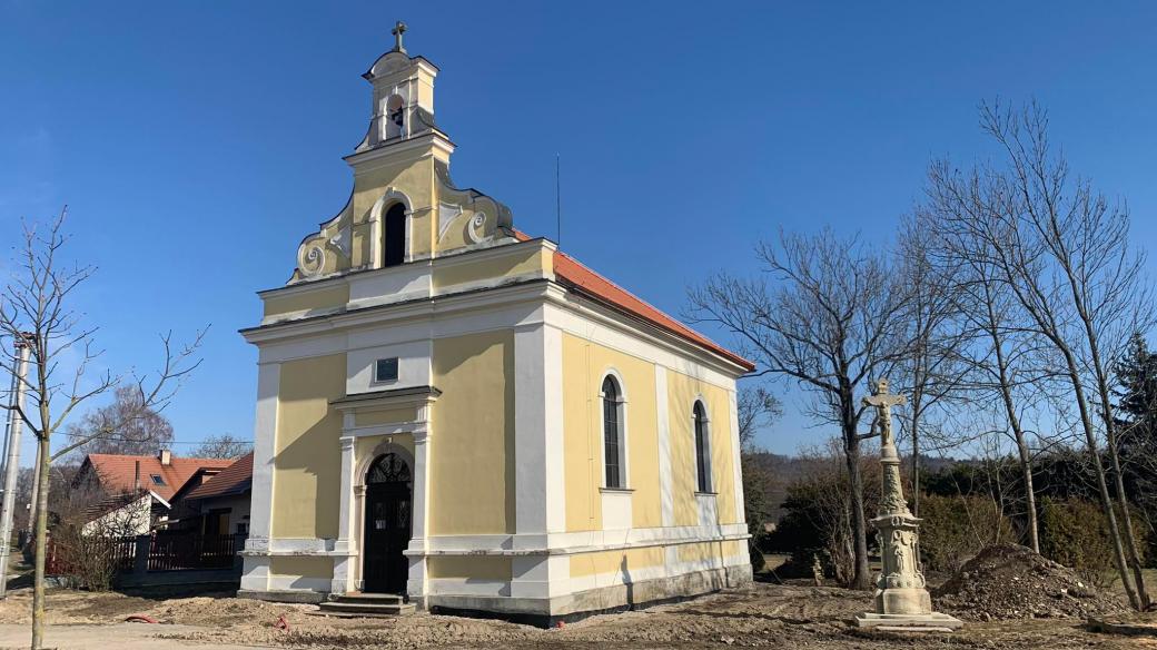 Kaple Panny Marie Bolestné v Semechnicích na Rychnovsku prochází kompletní obnovou