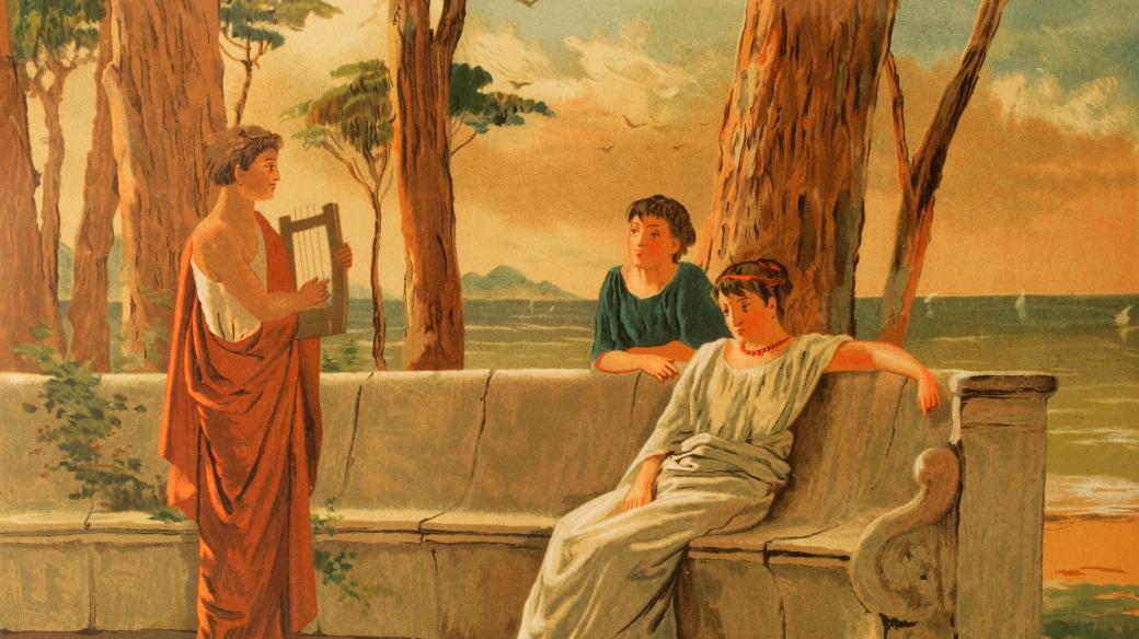 Zvyky ve starověkém Řecku, hudba (ilustrační foto)