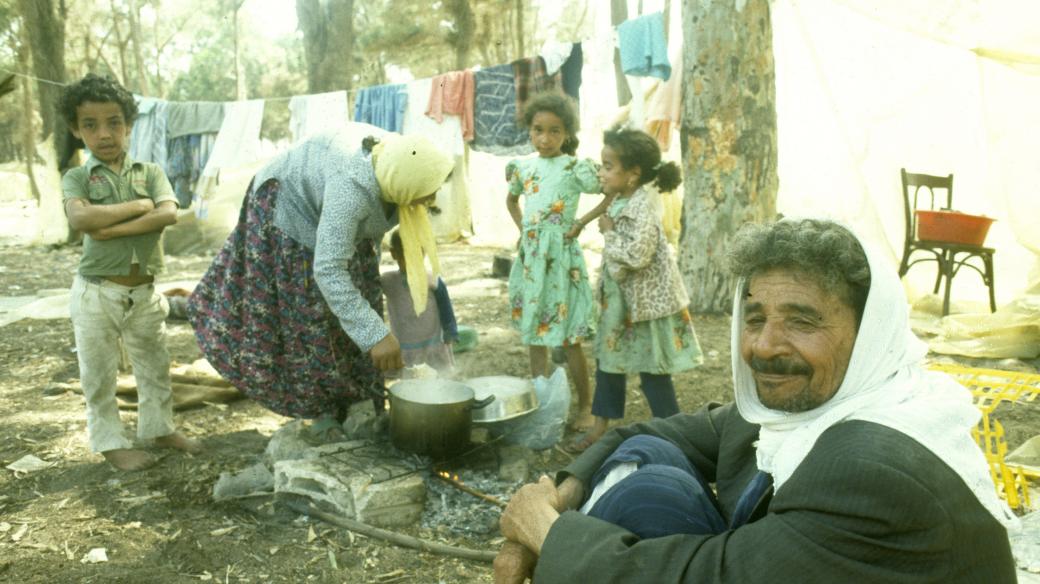Palestinský uprchlický tábor