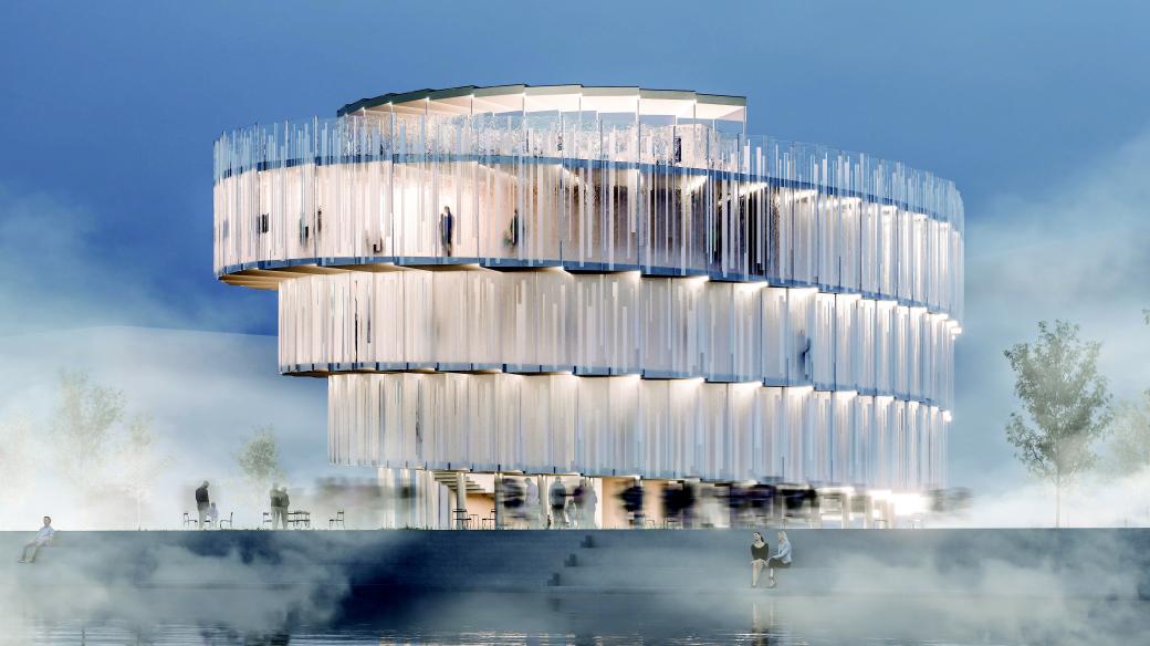 Vítězný návrh českého pavilonu pro EXPO 2025 od Apropos Architects
