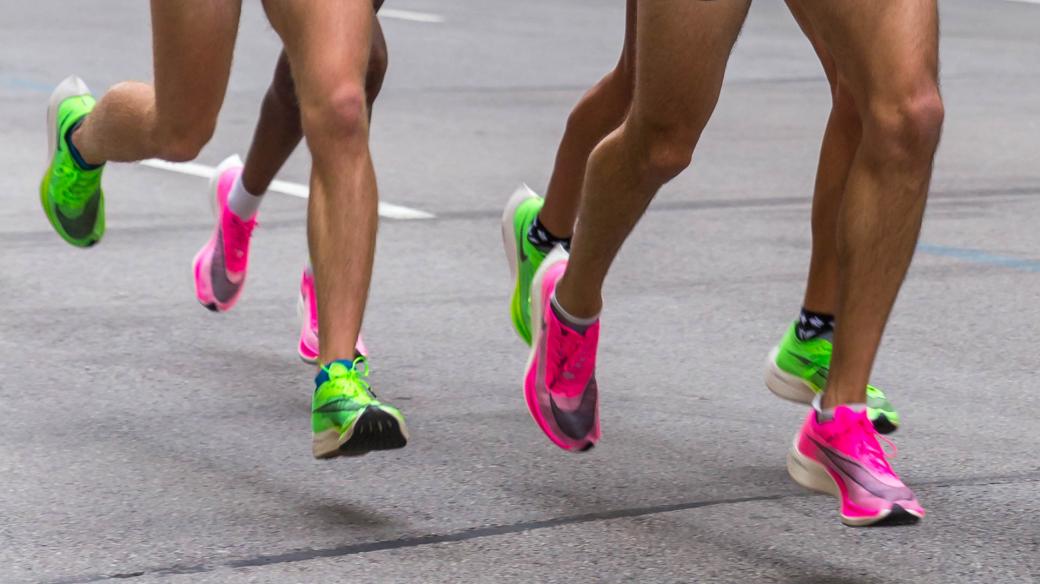 Maratonci v botách Nike Vaporfly
