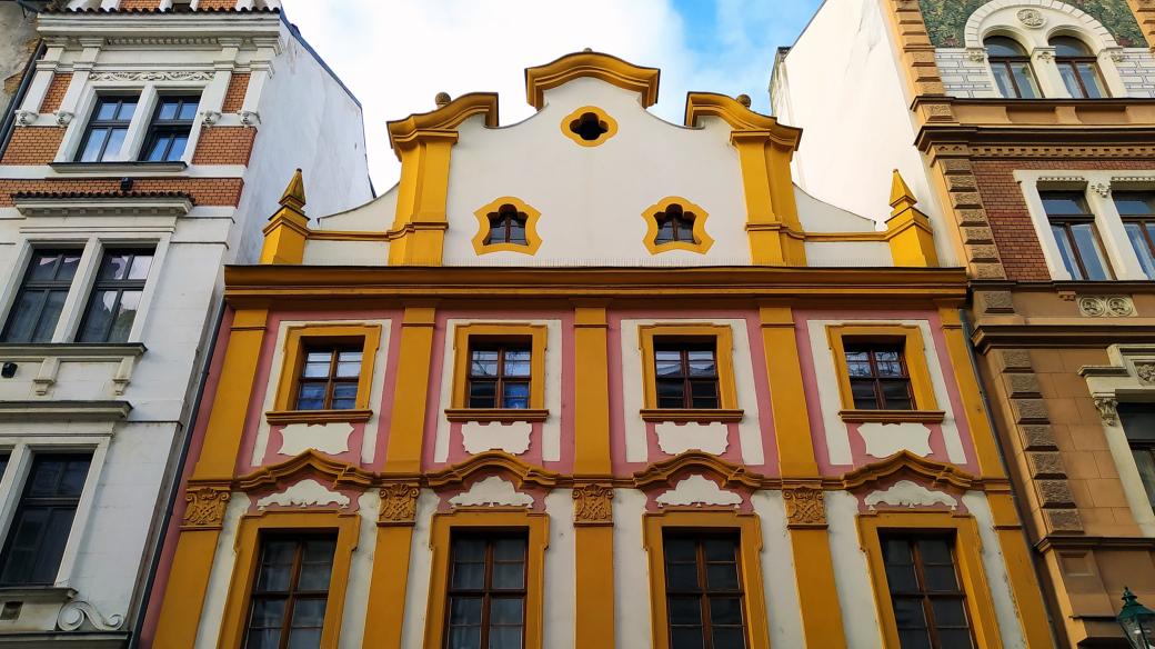 Barokní dům v Sedláčkově ulici v Plzni