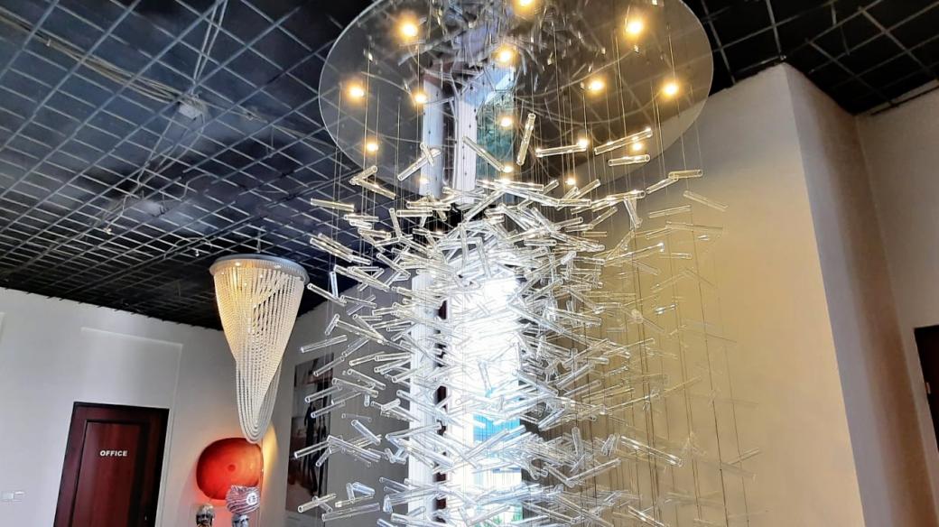 Sklářské muzeum v rodinné sklárně Novotný Glass v Novém Boru
