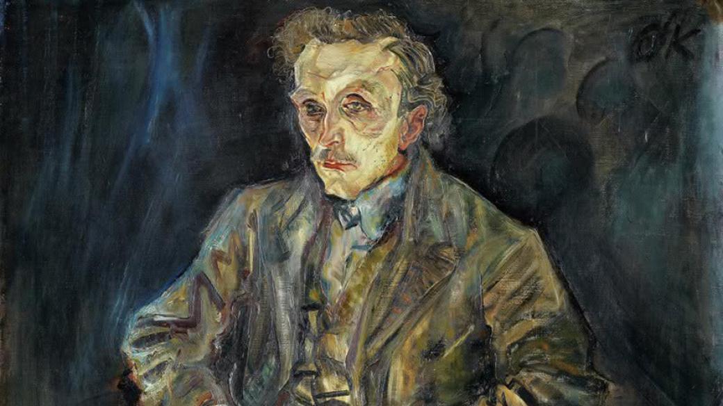 Oskar Kokoschka, Adolf Loos, 1909