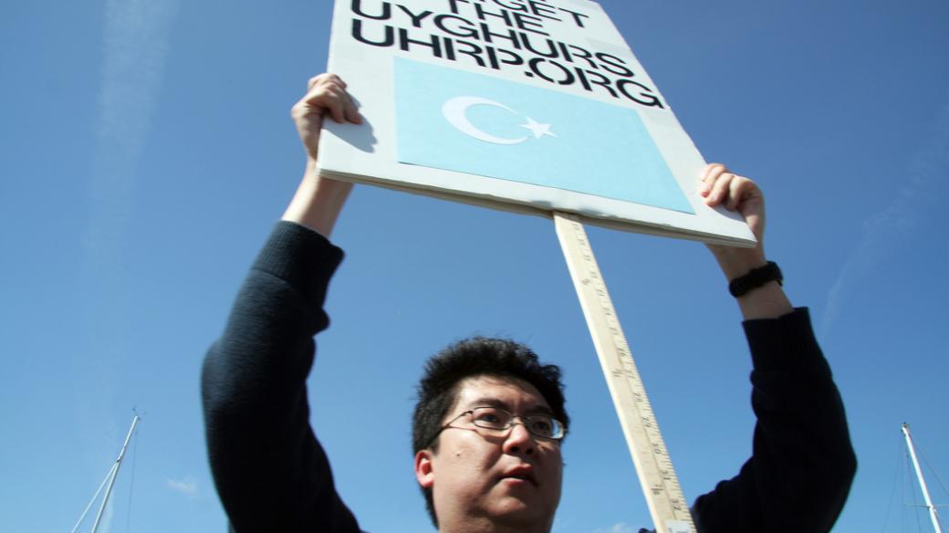 Protesty za osvobození Ujgurů
