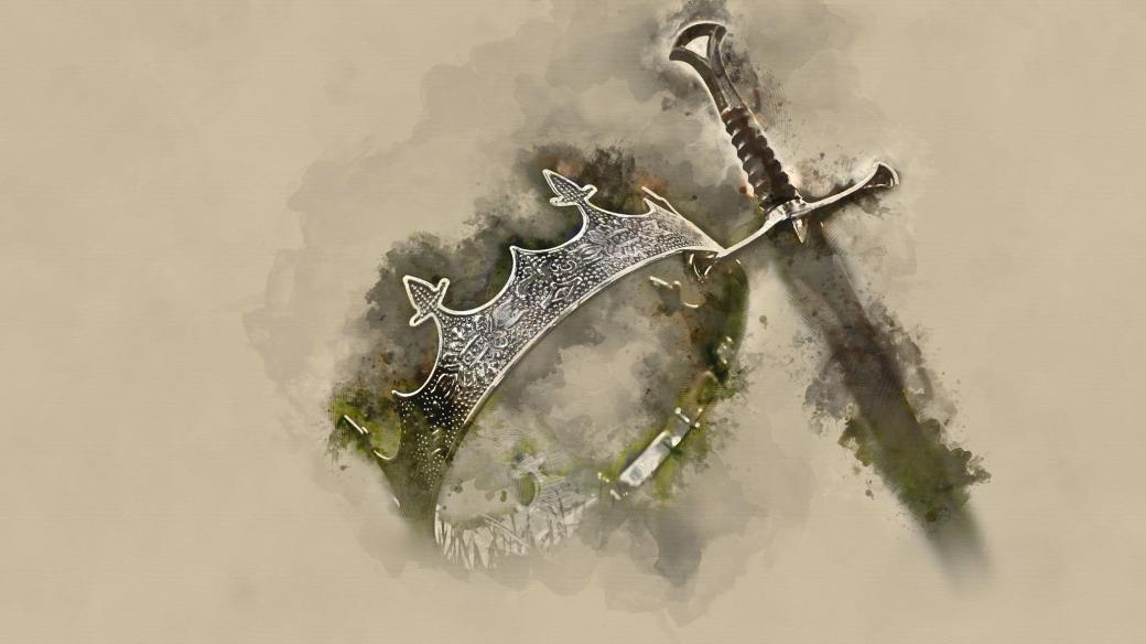 Meč a koruna