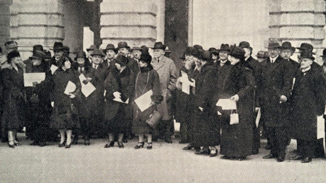 Členové Maffie v roce 1918