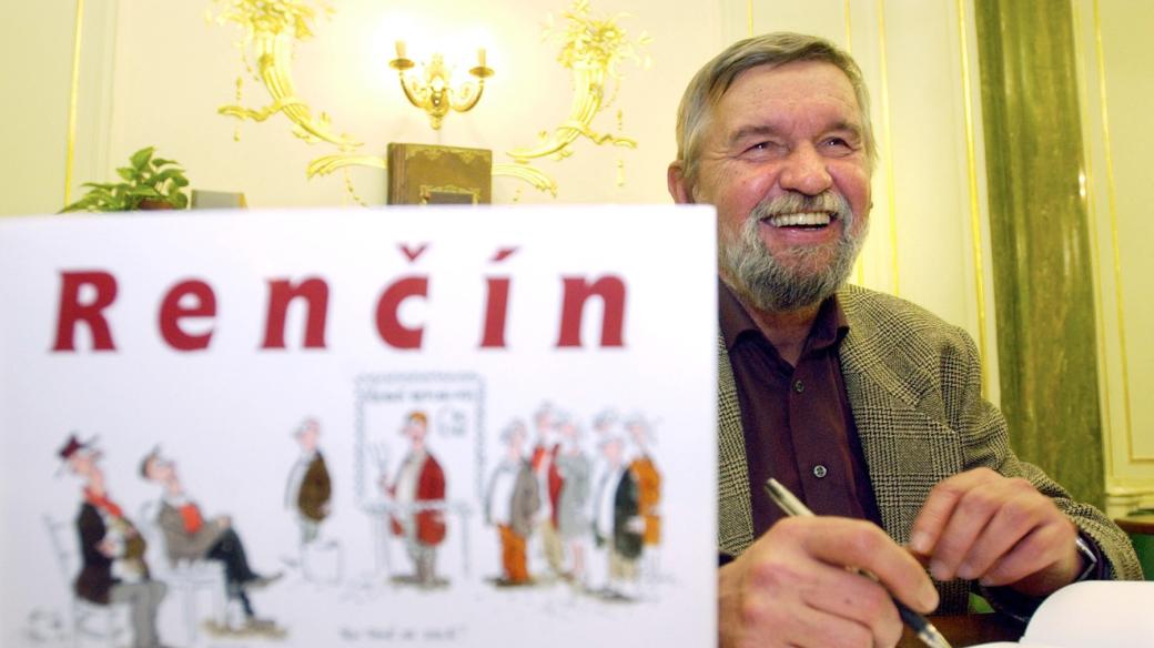 Vladimír Renčín na autogramiádě v roce 2003