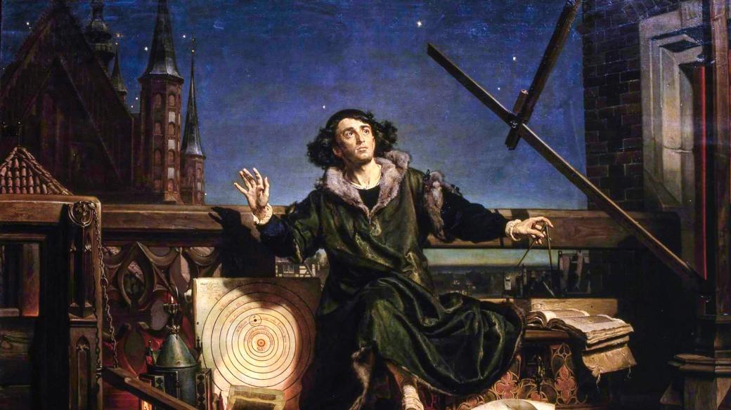 Jan Matejko: Astronom Koperník čili rozmluva s bohem (1872)