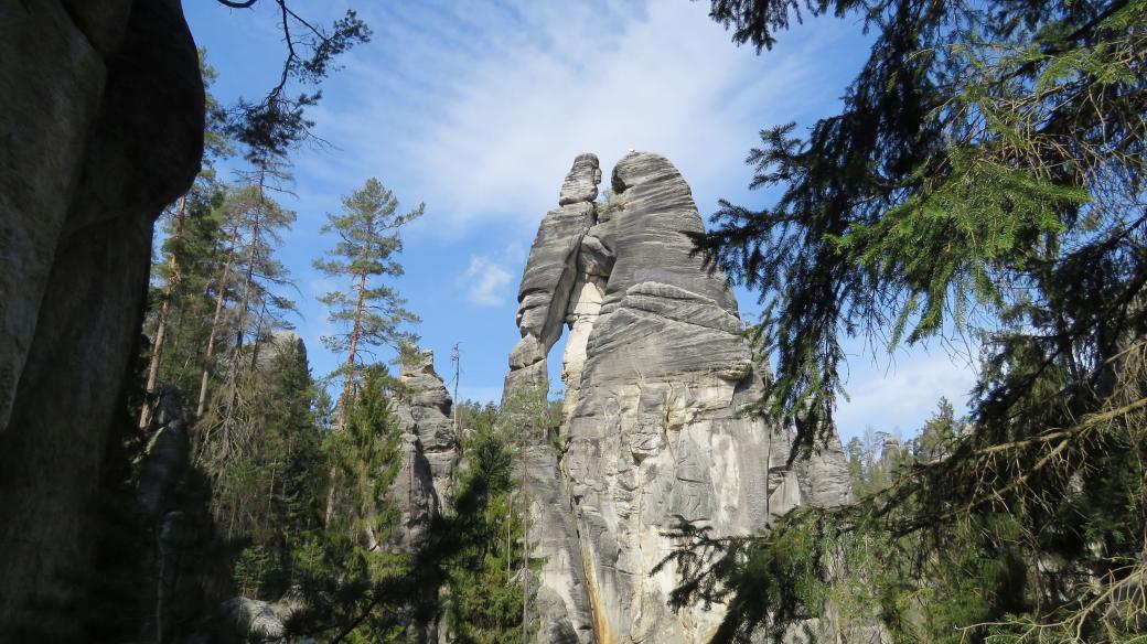Národní přírodní rezervace Adršpašsko-teplické skály, Milenci