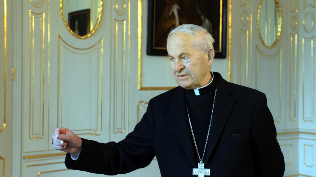 Kardinál Jozef Tomko v roce 2014