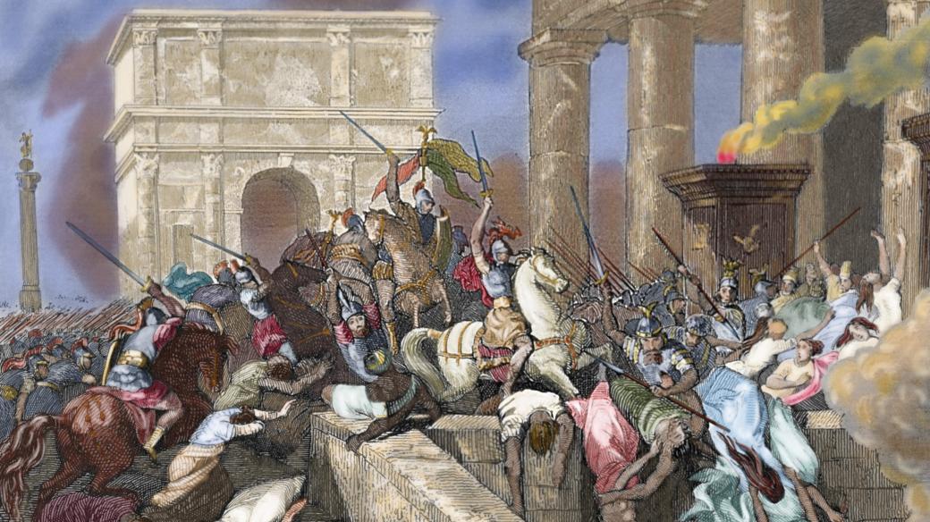 Řím pod útokem Vizigótů