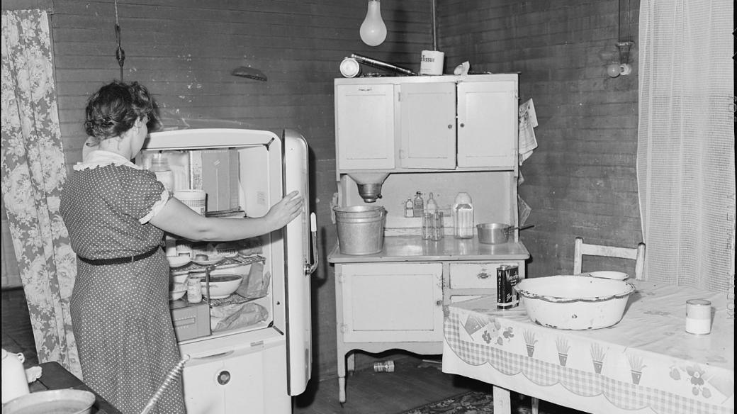 Lednice, USA 1947