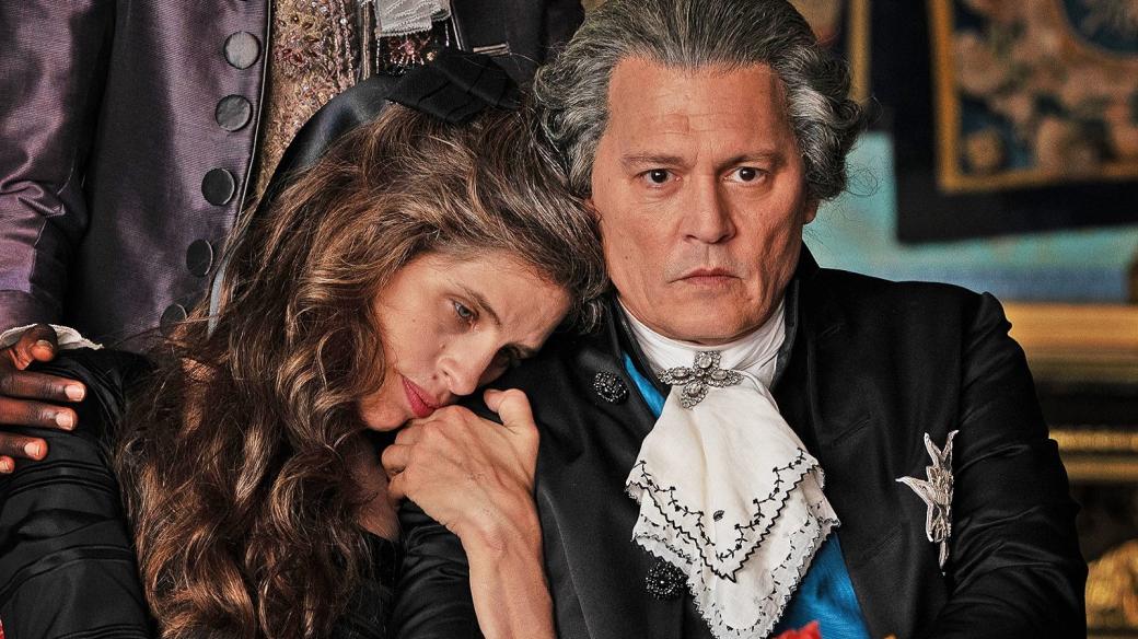 Maïwenn a Johnny Depp ve snímku Jeanne du Barry - Králova milenka