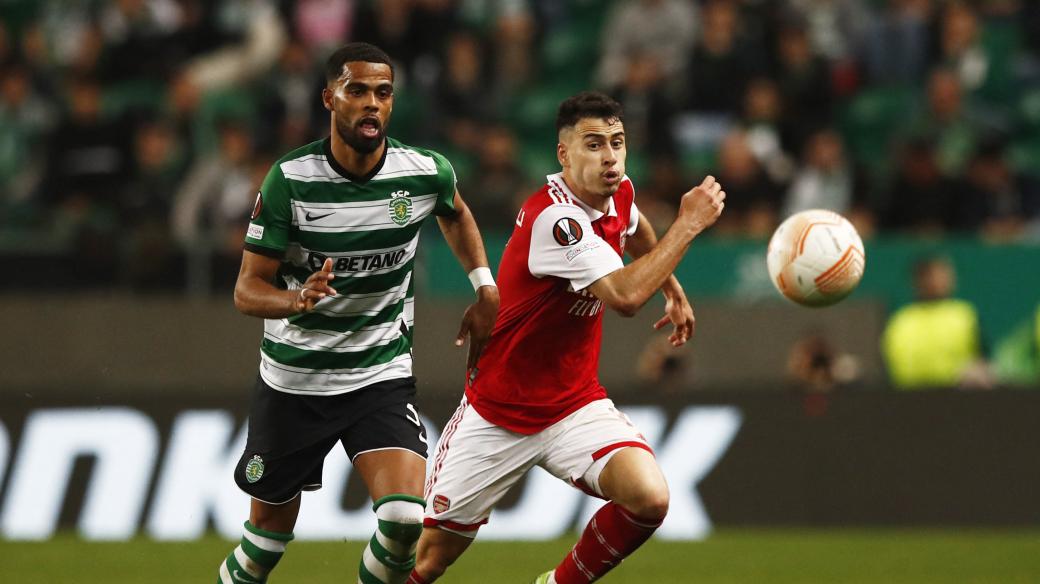 Zápas Evropské ligy mezi Sportingem Lisabon a Arsenalem skončil nerozhodně