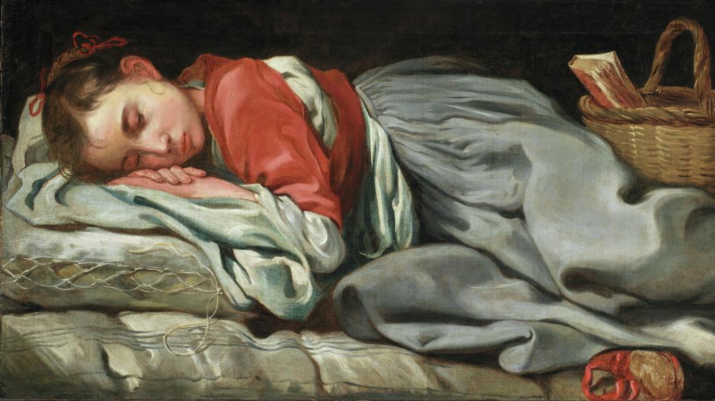 Keilhau Eberhart: Spící dívka