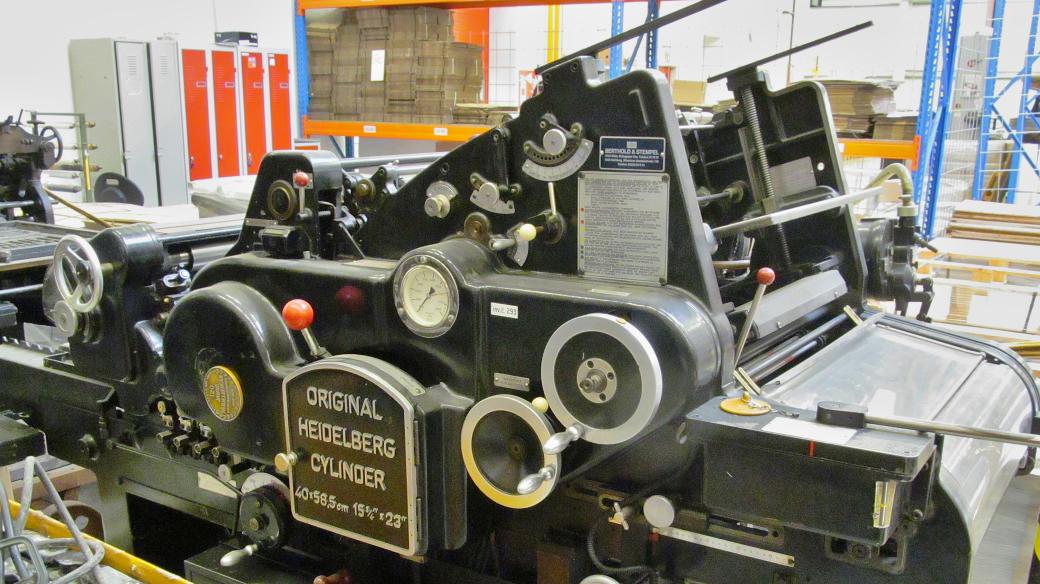 Tiskový stroj Heidelberg, Muzeum tisku HRG Litomyšl