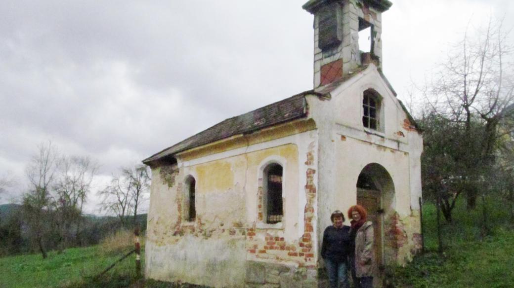 Kaplička v lokalitě Brantlův dvůr, kterou chce zachránít spolek Vimpersko