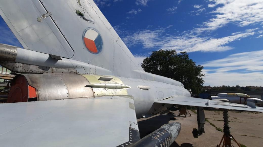 Stíhačka MiG-21 MF - oprava a renovace v Leteckém muzeu v Kunovicích