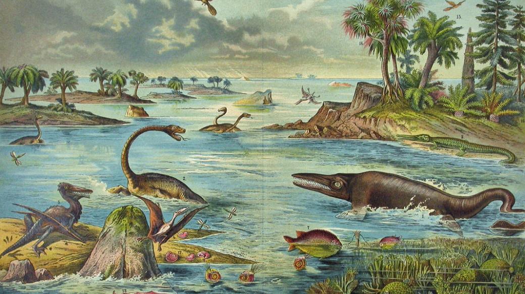 Dinosauři podle dobové představy