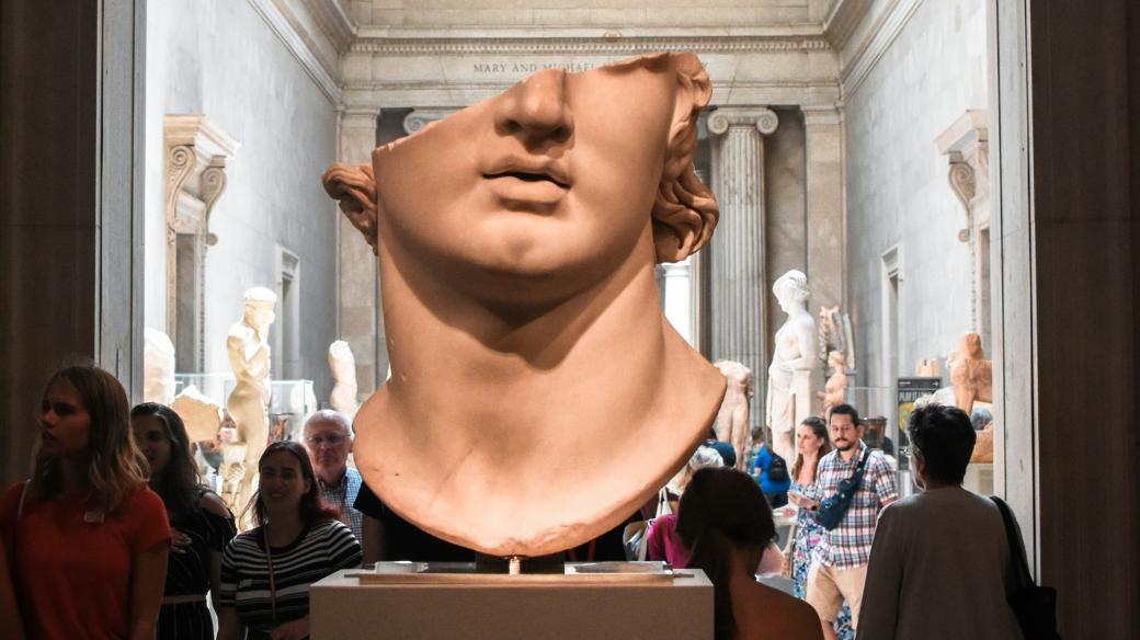 filozofie muzeum busta torzo antika
