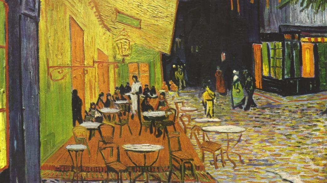 Vincent van Gogh: Café Terrace v noci