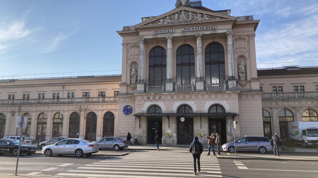 Ulice barona Trencka v Záhřebu se nachází na dohled od hlavního nádraží