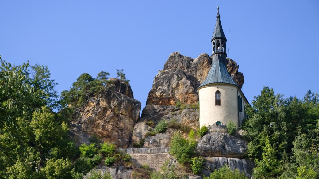 Bývalý skalní hrad Vranov