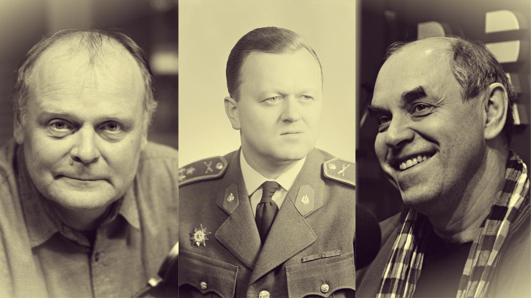 Tomáš Vůjtek: Zápas o generála (ilustrační koláž). Igor Bareš, Jan Šejna, Miroslav Táborský