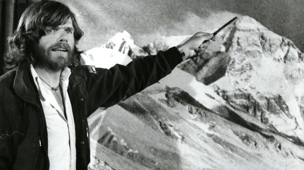 Reinhold Messner v roce 1980 po návratu z Himálaje