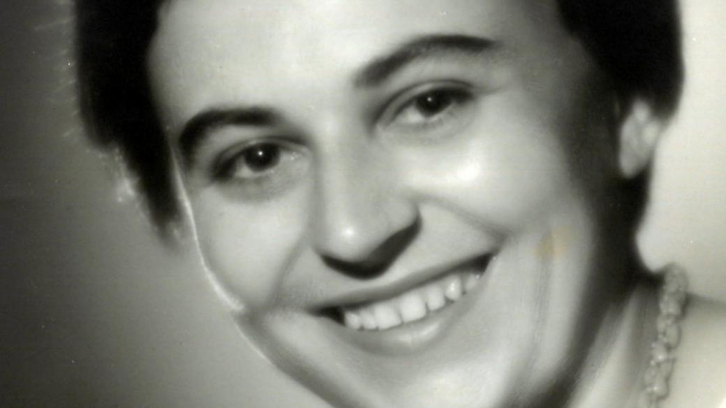 Milena Sedláčková, rozená Součková, 1955