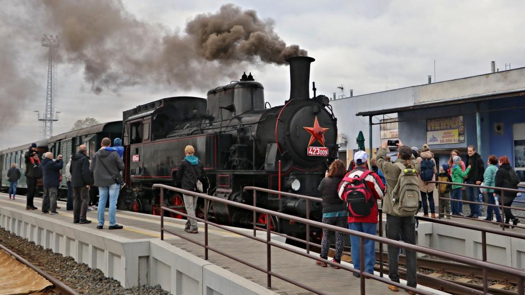 Oslavy 150 let železnice v Krnově