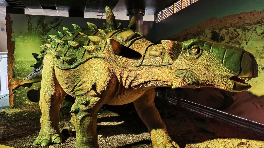 Ankylosaurus - obrněný ještěr