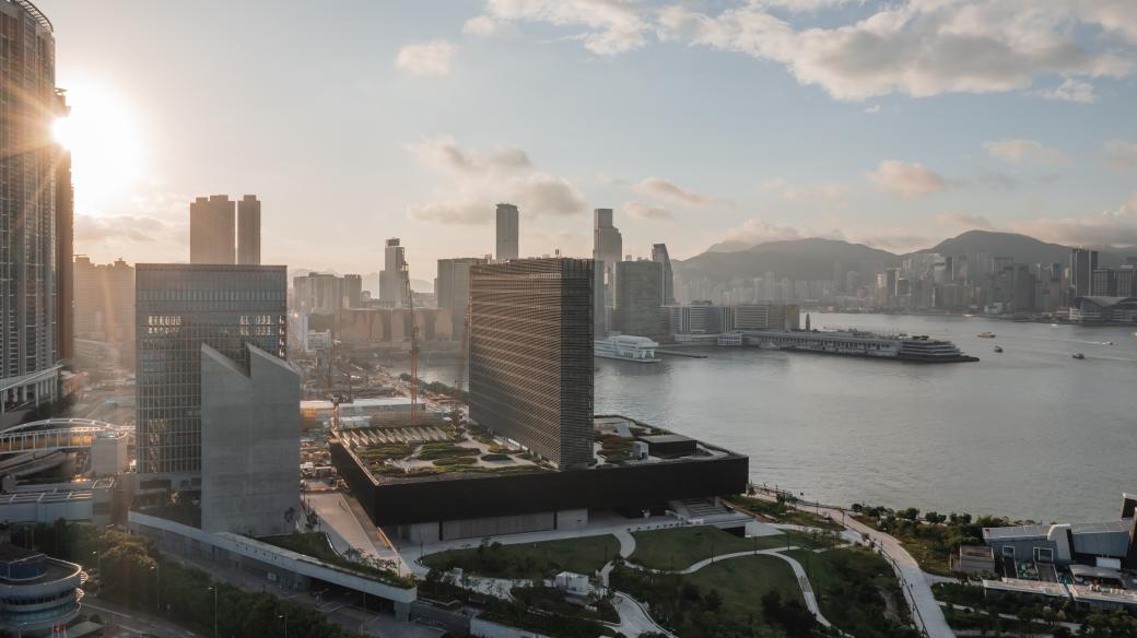 Muzeum M+ v Hong Kongu, architektonické studio Herzog & de Meuron