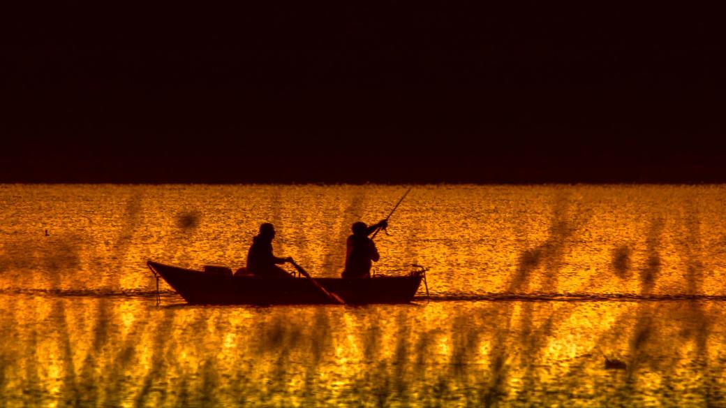 Rybaření v noci