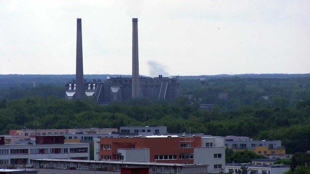 Elektrárna firmy Explosia v Semtíně