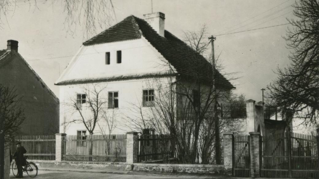 Původní dům zámeckého zahradníka na Hradišti, 30. - 40. léta 20. století