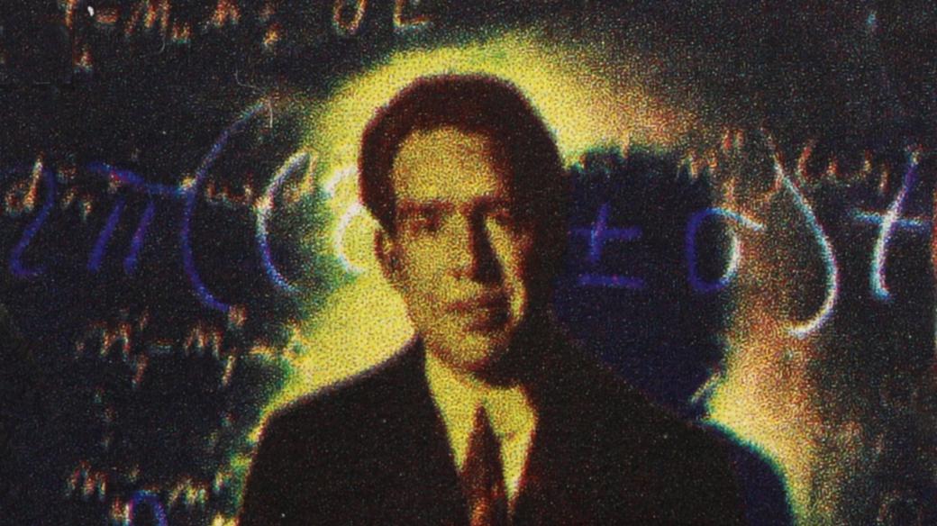 Niels Bohr na poštovní známce
