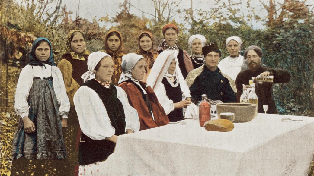 Svatba v Rusku, 1900