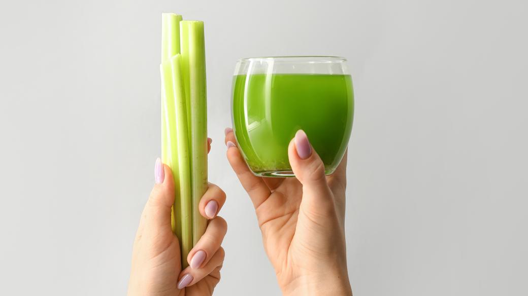 Z celeru si můžete připravit i zdravý nápoj