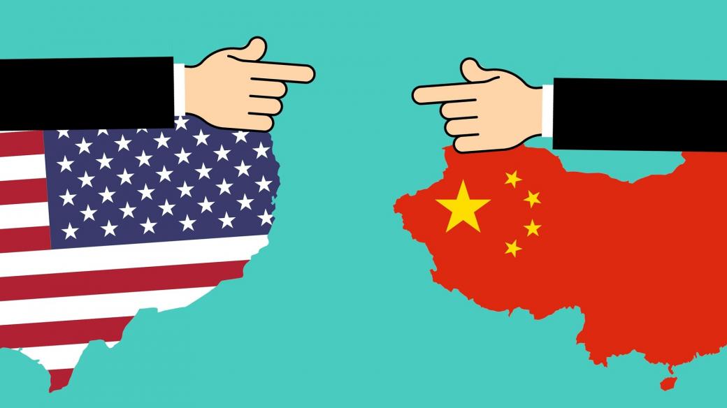 Obchodní válka mezi USA a Čínou (ilustrační snímek)