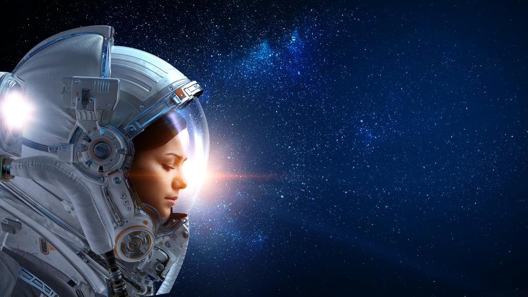 Žena astronautka