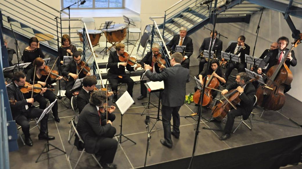 Koncert komorní filharmonie L'armonia terrena v Podbrdském muzeu v Rožmitále pod Třemšínem