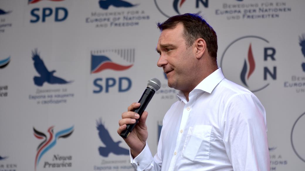 Místopředseda SPD Radim Fiala