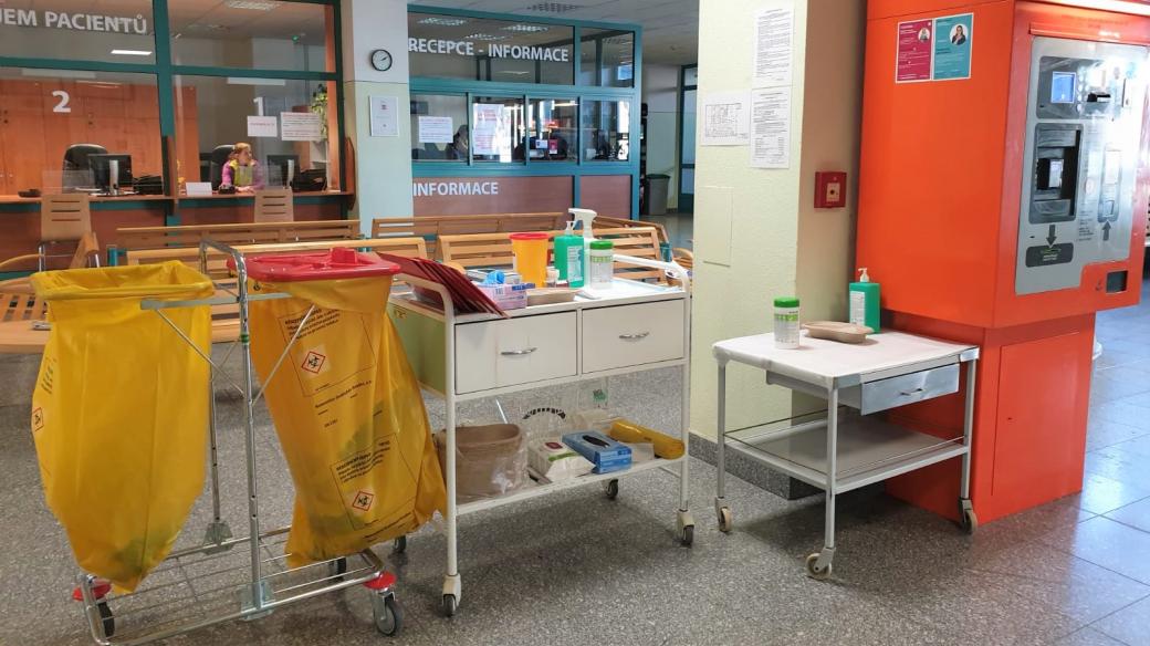 Nemocnice v Jindřichově Hradci se připravuje na hospitalizaci pacientů s onemocnění Covid-19