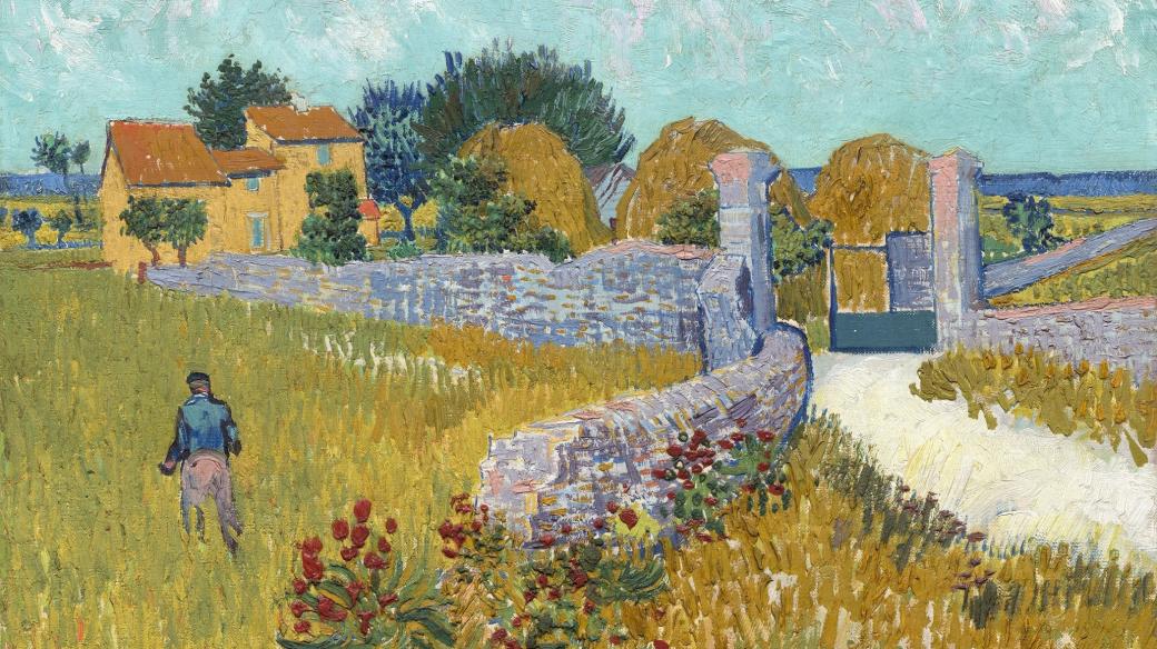 Statek v Provence, Vincent van Gogh, 1888, holandská postimpresionistická malba, olej na plátně