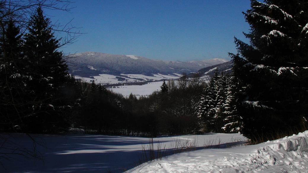 Buková hora pohledem z Horních Studének