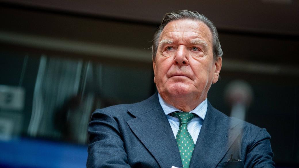 Bývalý německý kancléř Gerhard Schröder