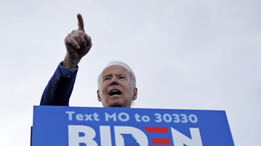 Joe Biden, kandidát Demokratické strany na prezidenta USA