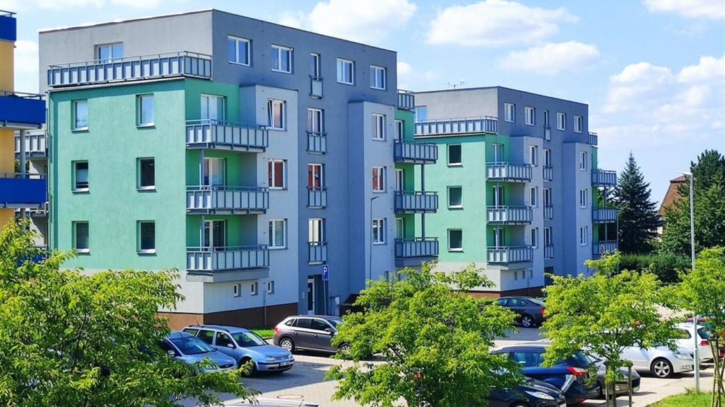 Rekonstrukce bytových domů v ulici Jana Pitry v Opočně - vizualizace